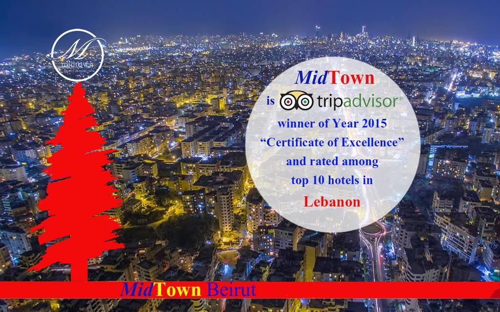 Midtown Hotel & Suites Beirut Bagian luar foto